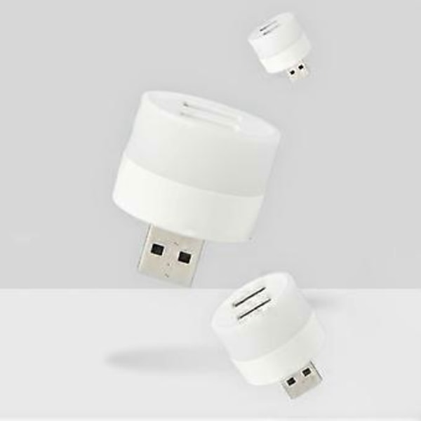 Nattlys USB-splitter USB LED Bil Interiørlys Lampe Dekorativ Reiselampe