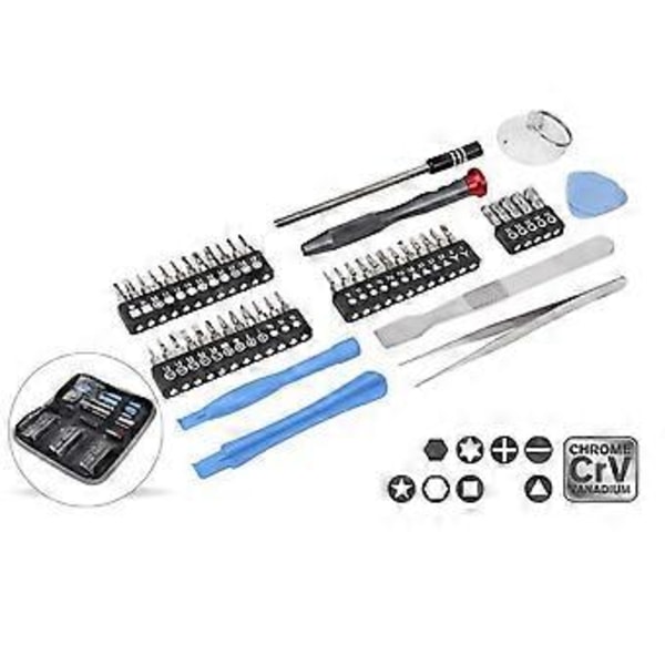 49 Delar Mobiltelefon Reparationsverktyg Set-Blomformad Triangulär Precisionsskruvmejsel Set