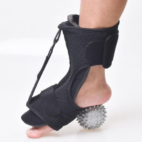 Plantar Fasciitis Natsplint Drop Foot Ortopædisk Skinne Ankelbue Hulfjeder Akillessenebetændelse Flad Fod Hæl Smertelindring