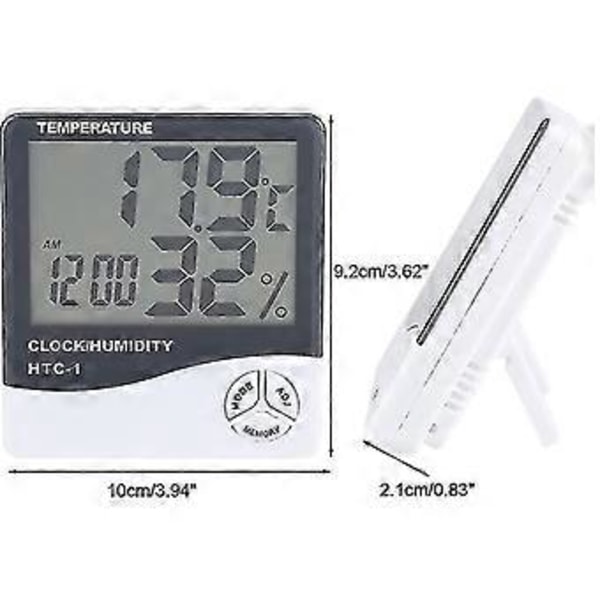 Wabjtam Digital LCD, Nøjagtig Indendørs Temperatur