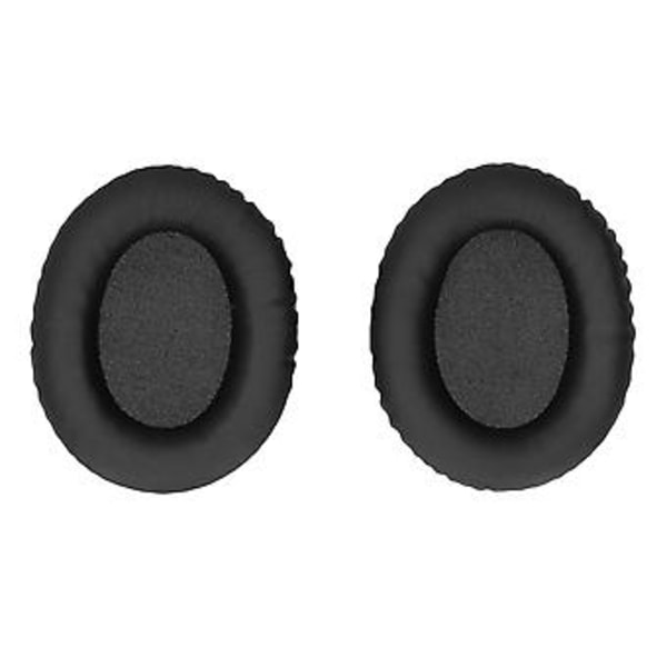 Ersättningsöronkuddar till headset Hörlurskuddar Öronöverdrag för KHX-HSCP HyperX Cloud II 2 (Slät Svart)