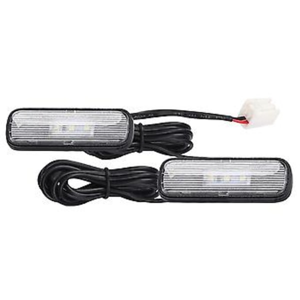 2 stk. Bil LED Indvendig Rotte Lampe Ambient Fod Til 10. 2018-2020