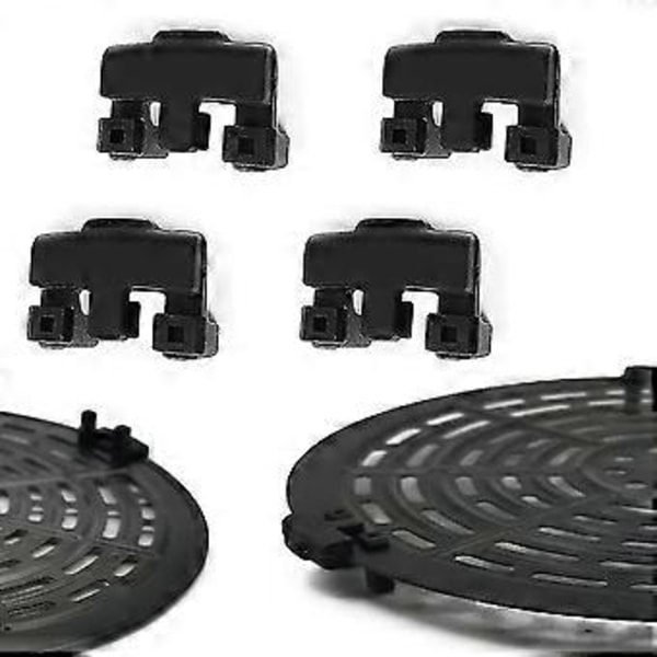 För Instant Vortex Air Fryers, 4 st Premium Gummi, Repskyddande Gummiskydd