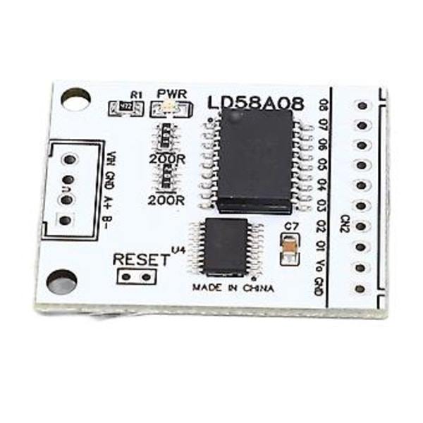 8-kanals RS485 till PWM Utgång Transistor Drivmodul Multifunktionell DO Kontrollkort Utan Stift