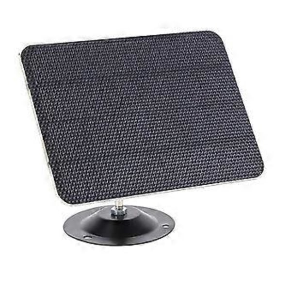 10W 5V USB Solpanel Oplader Kit IPX6 Vandtæt 360 Justerbart Beslag til Sikkerhedskamera Dome Mini Kamera