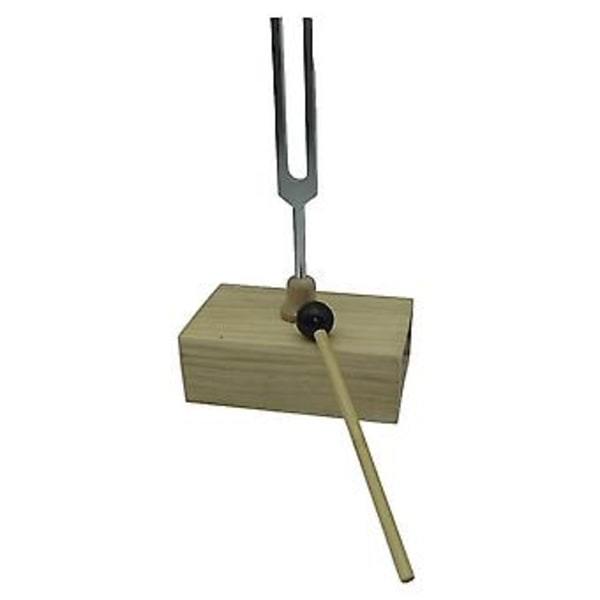 Virityshaarukka 512hz Värähtely Puuresonaattorilaatikolla Kokeellinen Instrumentti Ääniterapiaan, Joogaan