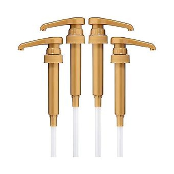 4 st Pumppumpflaska Tryckhandpump För Smaksättning S