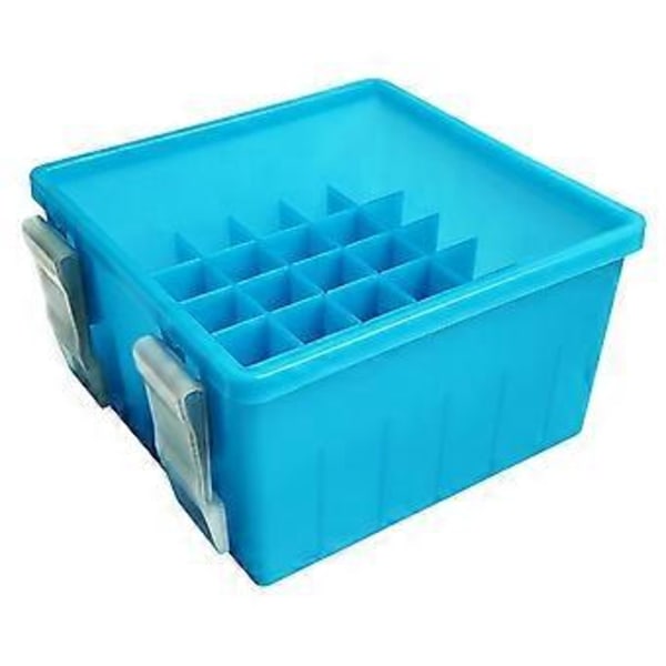 Fiskeslukboks 36 Ruter Squid Jig Oppbevaringsboks Octopus Egi Organizerboks Hard Bait Container Case med Selvlysende, C