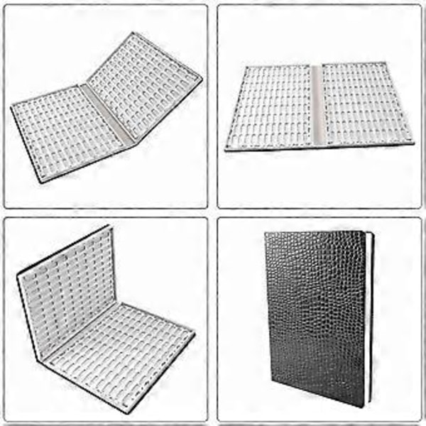 216 Farver Negletipper Display Bog DIY Neglekunst Fremvisningshylde Gel Farvekort Diagram Maleri Display B