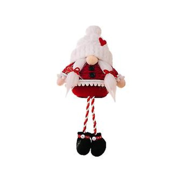 Ansigtsløs Gnome P Dukke Julemand Gnome Dukke Vedhæng Ben Gnome Elver Dukke Jul
