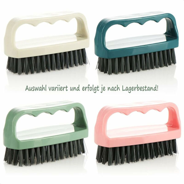 4 st Handtvättborste Plast Nagelb borste Rengöringsborste Nylonborst