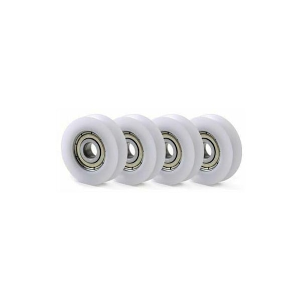 10PCS U Nylon Plastic Integrated 608 Groove Ball Bearings 8 30 10mm Guide Pulley