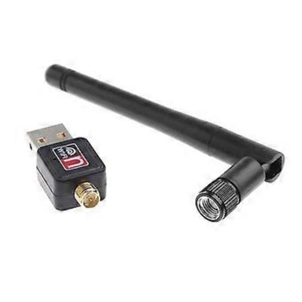 802.11n/g/b 150Mbps USB2.0 Nettverk LAN-kort WiFi Trådløs Adapter Med Antenne