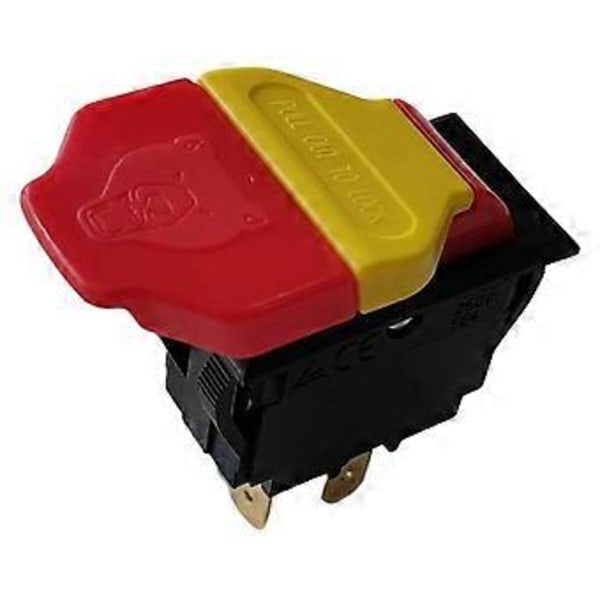 På/Av Paddelströmbrytare 20/12A 125/250V 4-stift för 137-serien Bordsåg & Borrpress 0LWG 27A1 0LWC 0LVW
