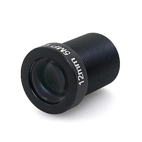 Enkeltkort Kameraobjektiv 12mm 5mp Hd Netværkskameraobjektiv Cctv Objektiv Kameratilbehør
