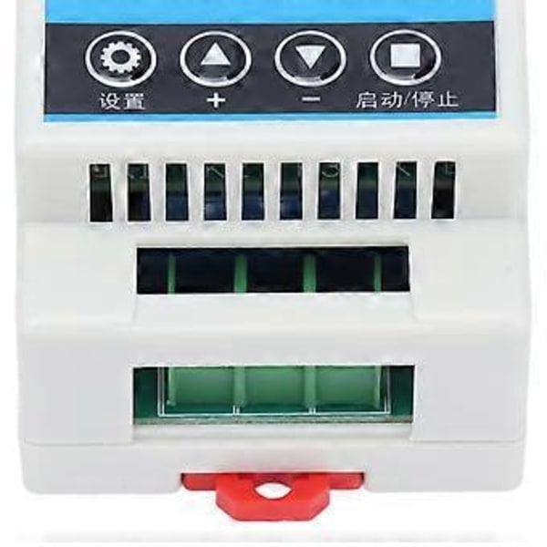 Tidsfördröjningsrelä Timer Kontroller Justerbar Kontrollbrytare 30A för Utrustning YYC9220VAC
