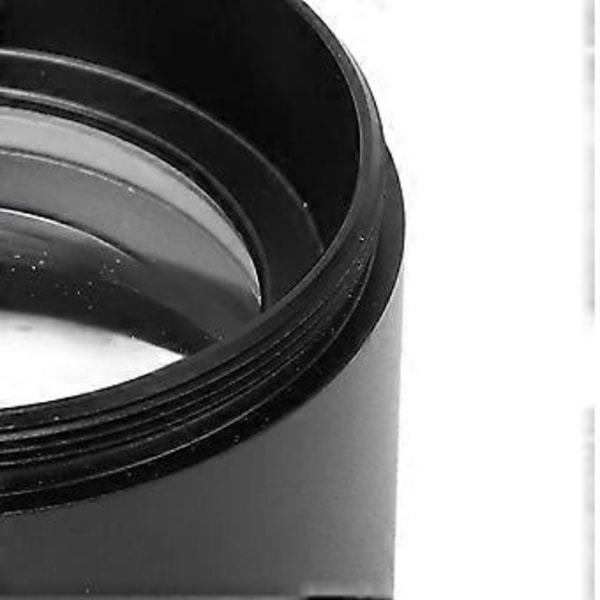 Mikroskopobjektiv 0.5X 48mm Gänga Blått Ljusblockerande Mikroskopobjektiv Tillbehör Svart