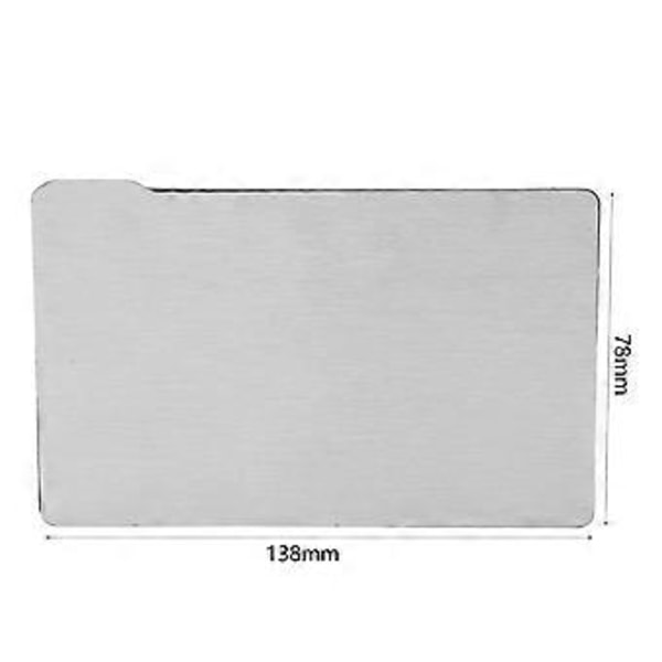 Magnetisk Flexibel Platta Ljushärdad Film för Anycubic Photon Mono X UV LCD Resin/Wanhao D7 138x78mm