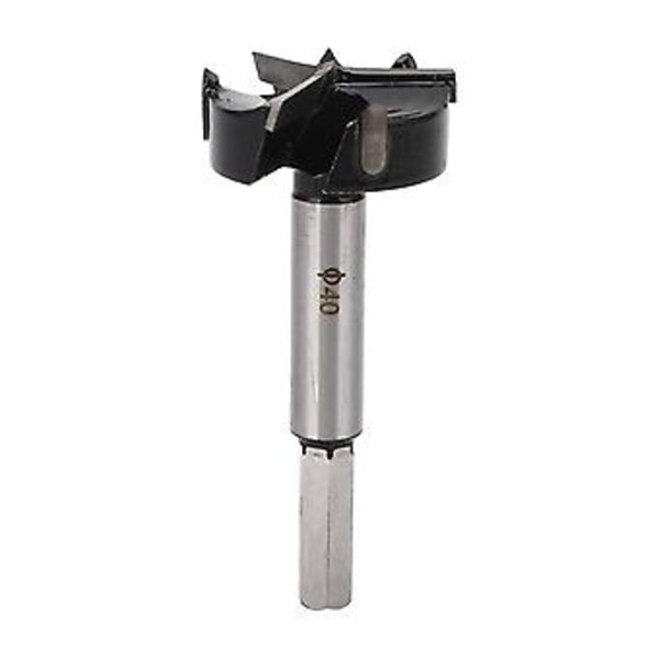 Forstnerborr 40mm 3-Skär, Hårdmetall Hålsåg för Träbearbetning, Precision & Hållbarhet, Idealisk för Jämna & Rena Snitt