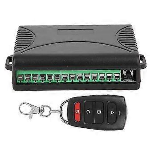 Fjernbetjeningskontakt Ac85250v 4-vejs intelligens signallampe controller sender + modtager