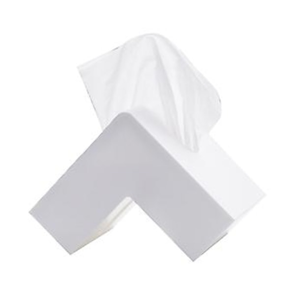 Nordisk Stil Plast Tissue Box Hållare Personlighet Enkelhet Tissue Förvaringslåda för Restaurang Vardagsrum Skrivbord Vit