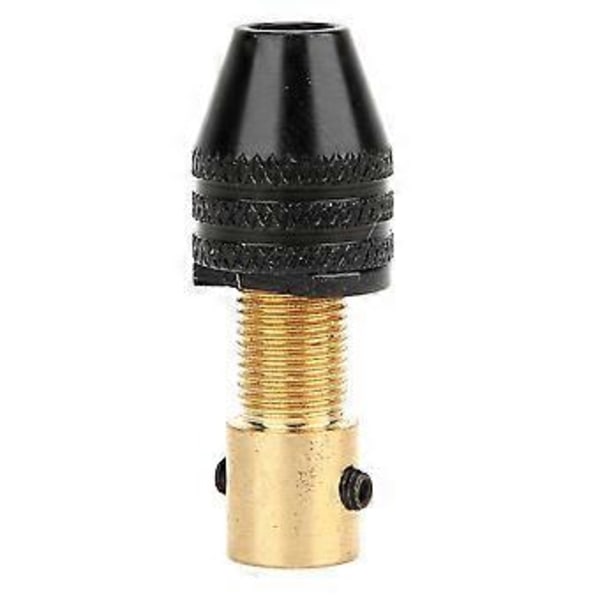 Chuck Messing Sort Høj Kvalitet Mini Elektrisk Boremaskine Tilbehør 2.35mm/3.175mm Hul Diameter 2.35mm Sæt (sort chuck med stang)