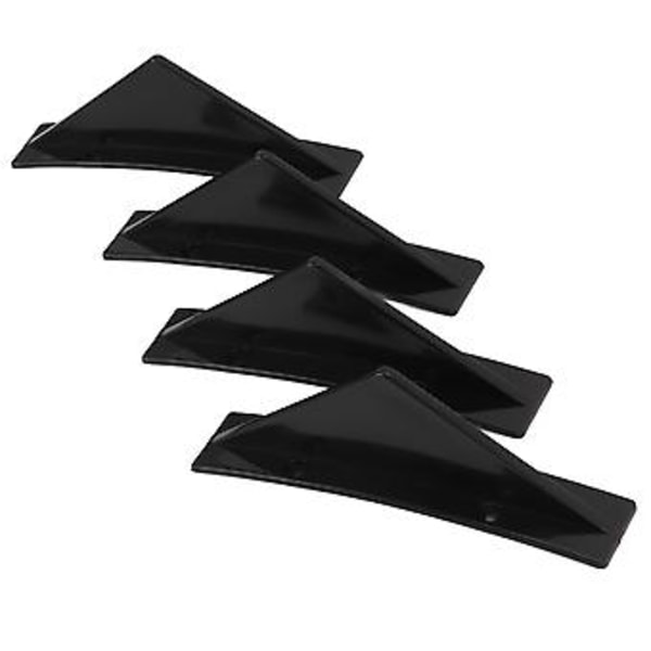 Bagkofangerlæbe, 4 stk. Bagkofanger Diffuser Bagkofanger Spoiler Bagkofanger Splitter Mesterligt Skabt