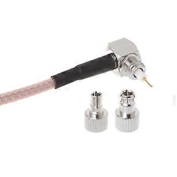 SMA Hunn Til CRC9/TS9 Dobbel Kontakt RF Koaksial Adapter RG316 Kabel 15cm