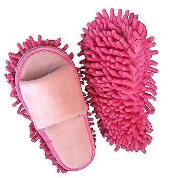 Mopptofflor Golvrengöringstofflor Öppen Tå Mjuka Enfärgade Hemmabruk Rosa M 39-41 SHZNV