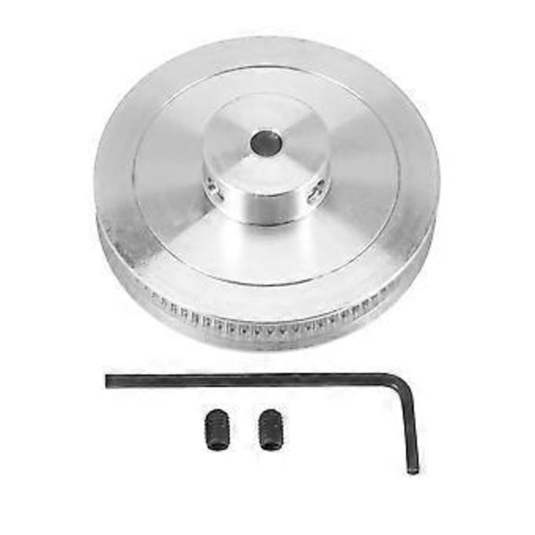 5mm Hål GT2 80T Remhjul Synkront Hjul 2GT Kamremsremhjul 80 Tänder för Voron 2.4 3D-skrivare 6mm Bred Bälte