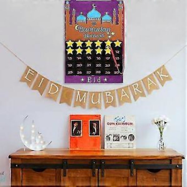 Ramadan Dekorationer Ramadan Adventskalender Ramadan Dekorationer Til Hjemmet Ramadan Kalender Ramadan Kalender