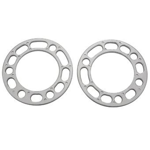 2 stk./sæt Justeringsskiver i aluminiumslegering 6 mm til Jimny Pajero SUV hjulafstandsstykker