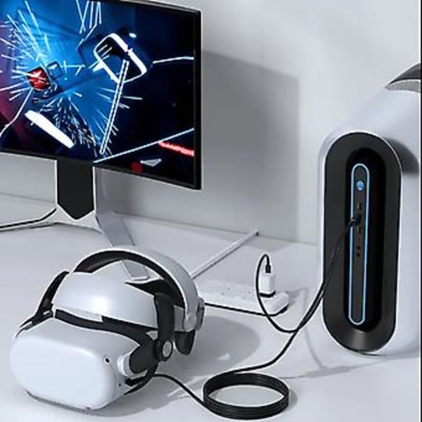 VR Højhastigheds Dataoverførselskabel Link Kabel til Quest 2/Pico 4 VR Headset