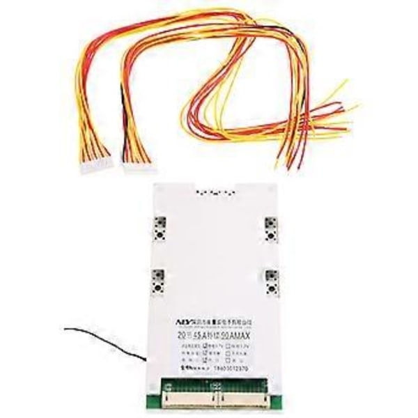 Lipo Batteri Bms Pcb Modul 20S 72V 45A Säkerhet för Bil Skateboard Bil Inverter
