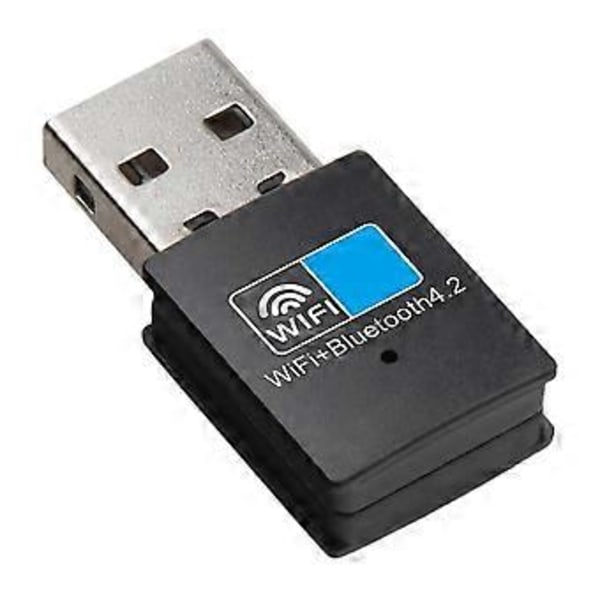 Usb Wifi Bluetooth Adapter, Bluetooth 4.2 150mbps Wifi Dongle Nettverkskort, Wifi Bluetooth Mottaker