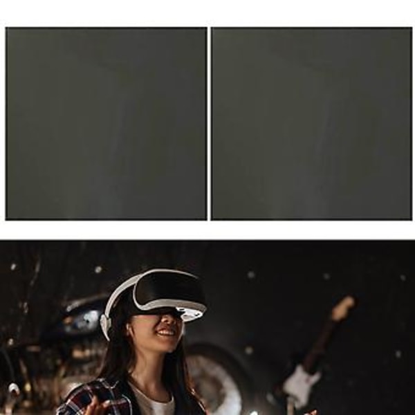 0/90 Grader 0,25 mm Lineær Polariseret Film Klæbende Lineære Polarisatorfiltre