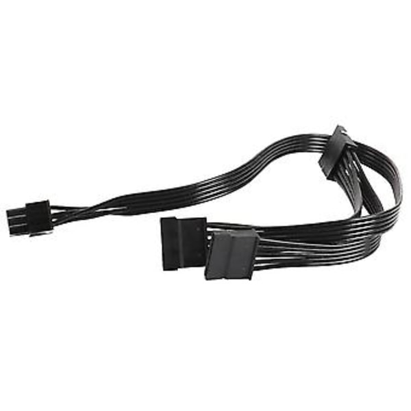 2st 6-Pin Till 3x Sata Drivkabel För Supernova 650 750 850 1000 1600 2000 G2 G3 P2 T2 Gs
