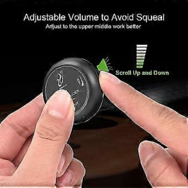 Acoic Guitar Pickup, Elektrisk Transducer Guitarer Volume Pickup Amplificat Pickup Til Acoic Al Violin Instrument Ukulele, Mandolin, Banjo