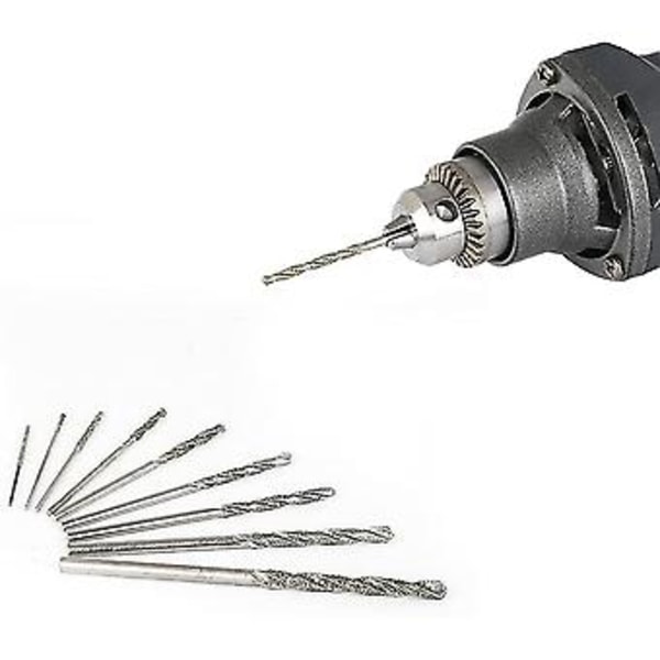 10 Delars Borrsats Twist Tip Borr Kraftig Mini Borrsats
