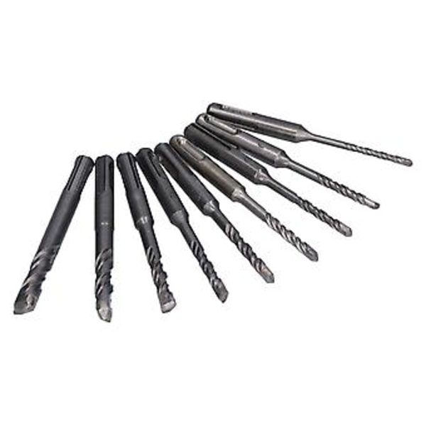 Murbor Sæt med Karbidspids til Borehammer, til Mursten, Beton, Sten 4-12mm Diameter 160mm