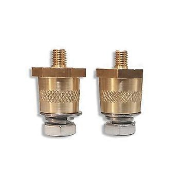 M6-kierteinen messinkinen akkunapa, latauspylväät, akun korjaus- ja muokkaustarvikkeet, ulkohalkaisija 8 mm, sisähalkaisija 8 mm