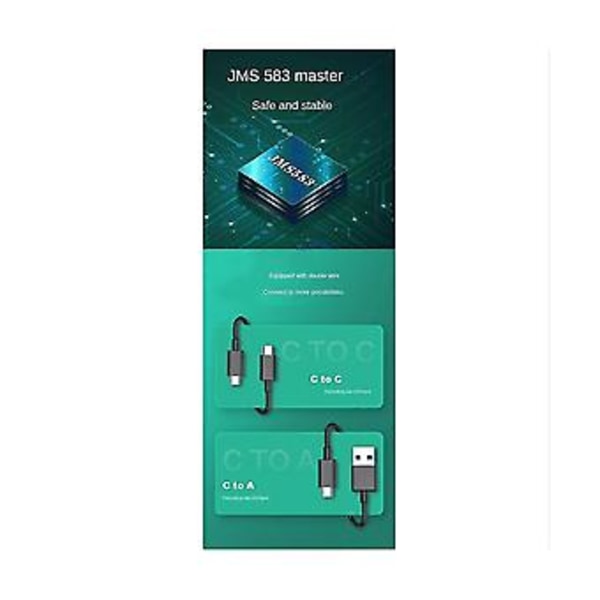 SSD-kotelo M.2 NVMe -kotelo USB C PCIe M2 SSD -kotelo USB 3.2 N2 10 Gbps 2230 2242 2260 -kooille