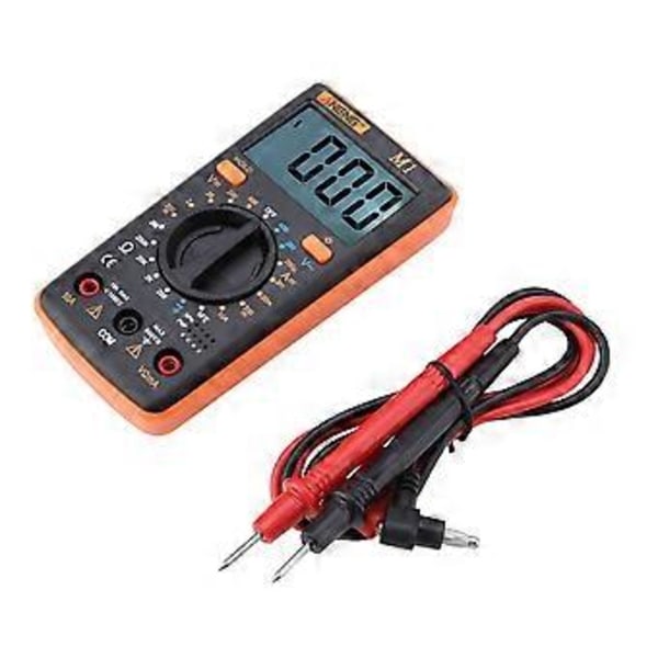 ANENG M1DC/AC Spenning Strøm Resistans Digitalt Multimeter Tester 0-50 (oransje)
