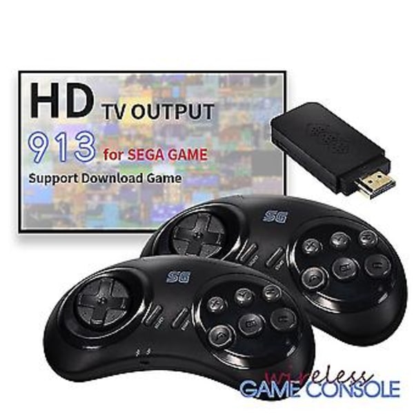 16-bit Trådløs Spillekonsol Til Game Stick -kompatibel 900+ spil Til Mini/ Drev