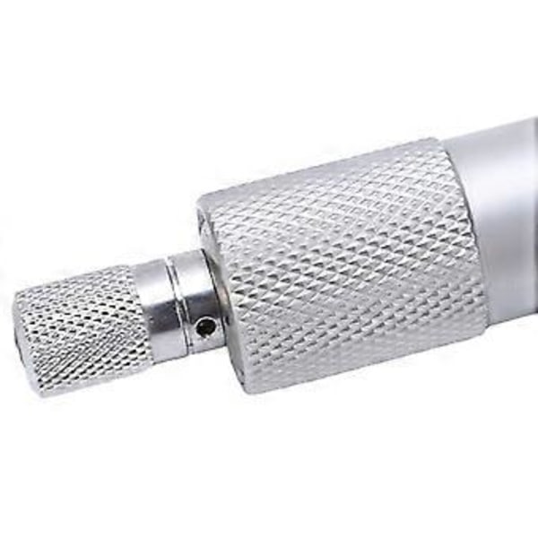 Mikrometer Stabil Legering Overflade Præcis Måling Bærbar Mikrometer Tykkelsesmåler 25-50/0,01mm