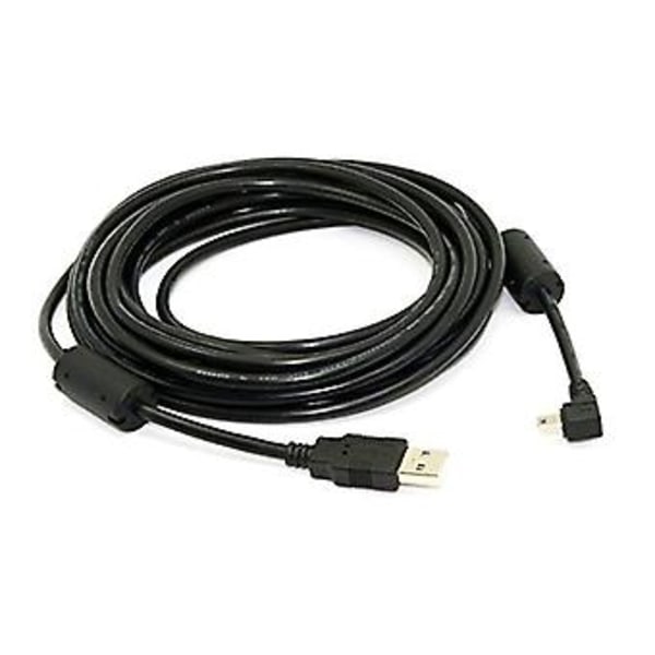 Mini Usb B Type 5pin Høyre D 90 Grader Til Usb 2.0 Datakabel Med Emi Ferrittkjerne 5
