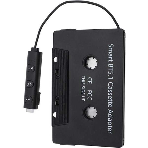 DC5V Bluetooth Kassetteadapter BT5.1 Universal Trådløs Kassetteadapter til Aux til Biler Lastbiler med Kassetteafspiller