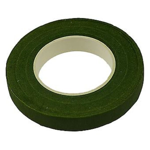 30 yard 12 mm - Tape Fl Stilk Til Guirlander Kranse DIY Håndværk Kunstig Silke Blomst