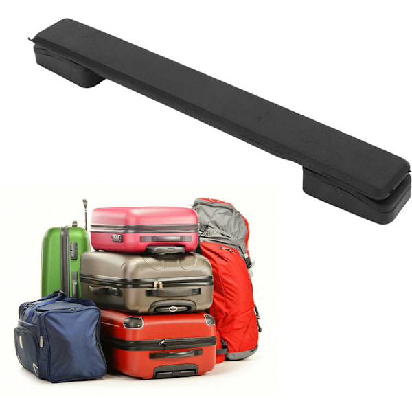 Suitcase Handle, 20cm Length Plastic Luggage Pull Handle Replacement Suitcase Handle for Boxes and Cases,Black