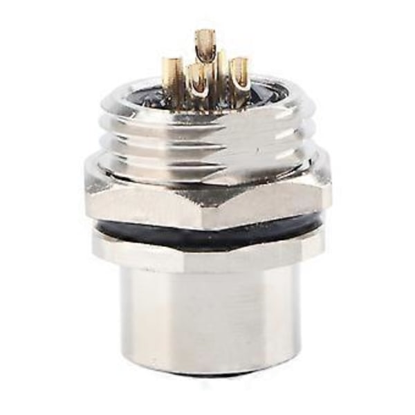 M12BS5 Panelmonterat Uttag M12 IP67 Vattentät Kontakt 5-pin Kontaktadapter